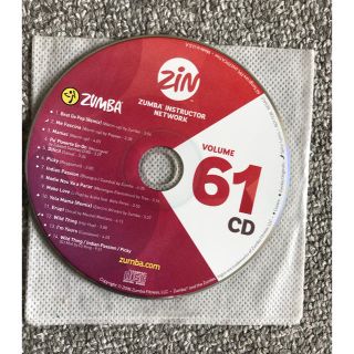 ズンバ(Zumba)の最終値下げ　zin 61 CD(スポーツ/フィットネス)