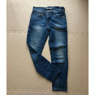 リーバイス(Levi's)の【中古品】Levis Boyfriend 24インチ 夏 デニム(デニム/ジーンズ)