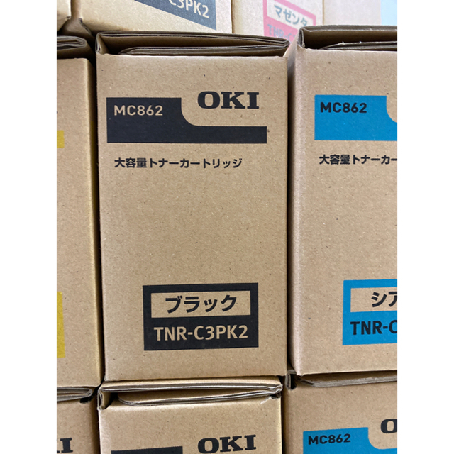 受賞店 OKI TNR-C3PK2 ブラック 純正