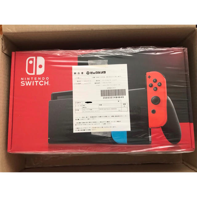 新品未開封 Nintendo Switch 2019年8月モデル 5/14到着分2020年5月10日到着日