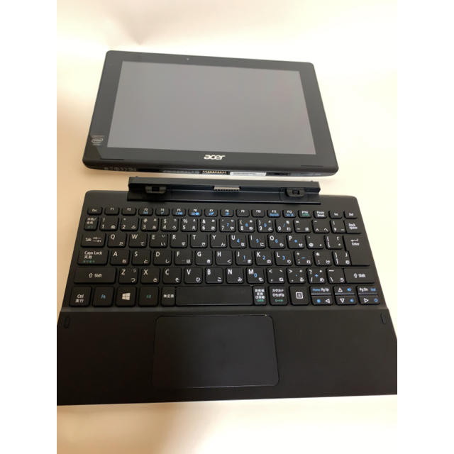 Acer(エイサー)のacer windows10 タブレット ノートパソコン おまけ付 10インチ スマホ/家電/カメラのPC/タブレット(タブレット)の商品写真