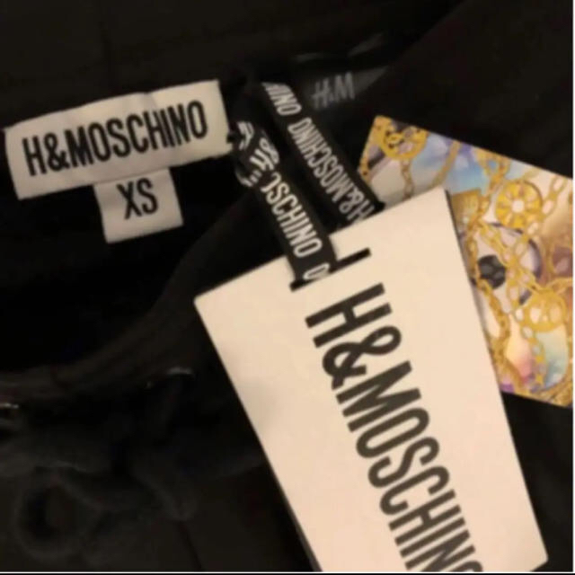 【新品 タグ付き】H&MOSCHINO ☆限定レアコラボ☆ジョガーパンツ XS 3