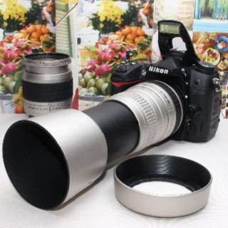 ニコン(Nikon)の❤️予備バッテリー付き❤️ニコン D7000 超望遠 300mmダブルレンズ❤️(デジタル一眼)