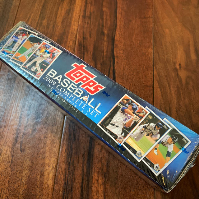 Box/デッキ/パック【送料込】Topps2009野球カードコンプリートセット！未開封