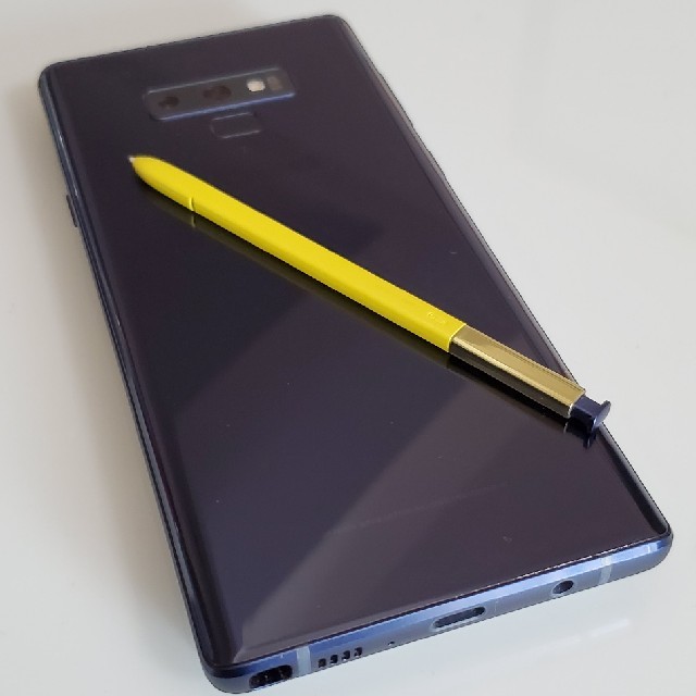 Galaxy Note9 Ocean Blue 512 GB SIMフリー