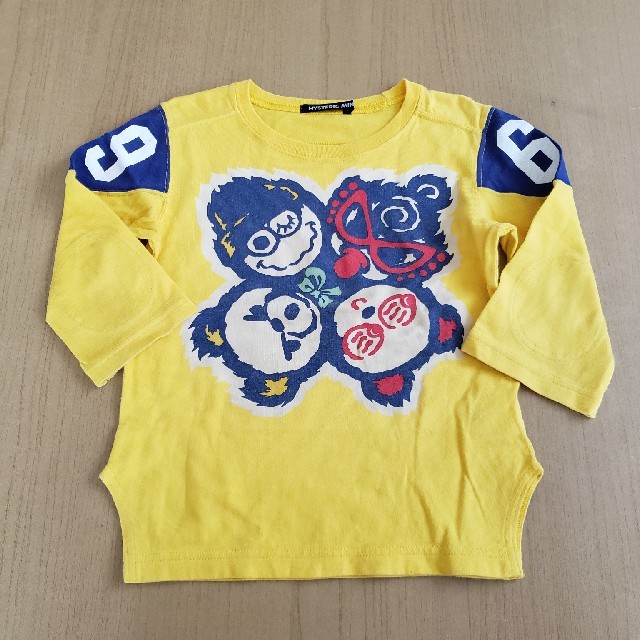 HYSTERIC MINI(ヒステリックミニ)のヒステリックミニ　七分丈Tシャツ キッズ/ベビー/マタニティのキッズ服男の子用(90cm~)(Tシャツ/カットソー)の商品写真