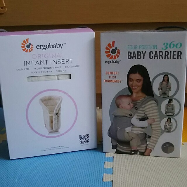 Ergobaby(エルゴベビー)のエルゴベビー 360 ベビーキャリア キッズ/ベビー/マタニティの外出/移動用品(抱っこひも/おんぶひも)の商品写真