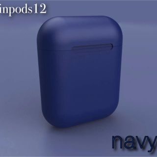 【即購入OK】Inpods12 ネイビー　ワイヤレスイヤフォン　tws(ヘッドフォン/イヤフォン)