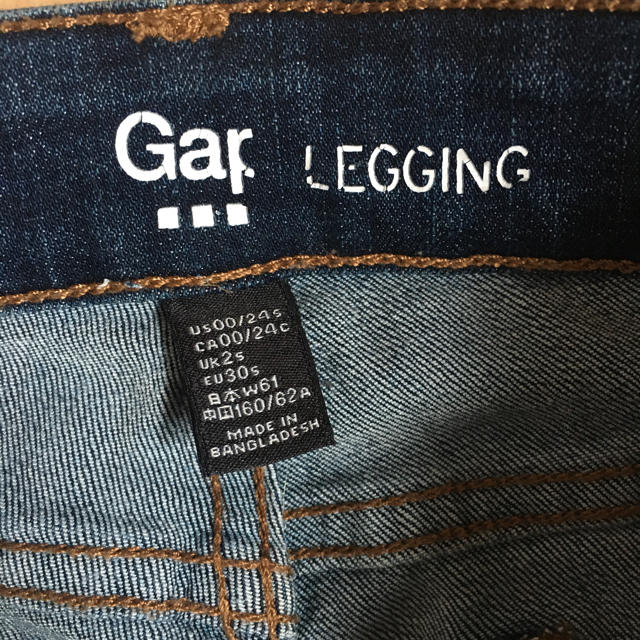 GAP(ギャップ)のGAP ギャップ スキニーデニム ジーンズ デニムレギンス legging レディースのパンツ(デニム/ジーンズ)の商品写真