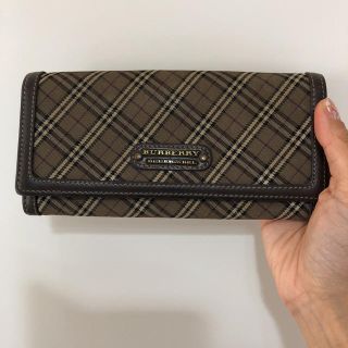 バーバリーブルーレーベル(BURBERRY BLUE LABEL)のバーバリーブルーレーベル　長財布(財布)