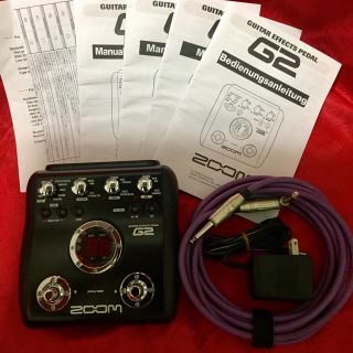 ズーム(Zoom)のZOOM G2 マルチエフェクター ＋ACアダプター&5mシールド(エフェクター)