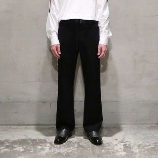 サンシー(SUNSEA)のteketekepants　sunsea20ss size2 black(スラックス)