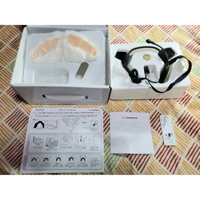 neurowear 脳波で動くネコミミ カチューシャ ホワイト エンタメ/ホビーのエンタメ その他(その他)の商品写真