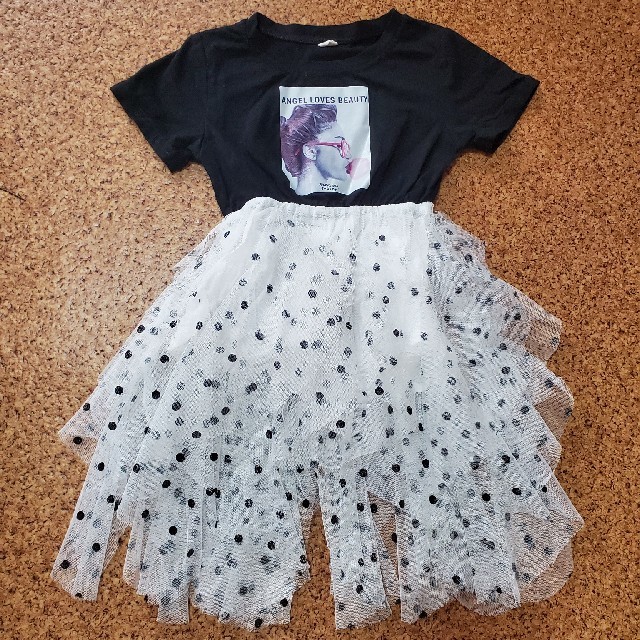 チュニック キッズ/ベビー/マタニティのキッズ服女の子用(90cm~)(Tシャツ/カットソー)の商品写真