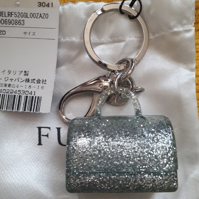 Furla(フルラ)のFURLA　フルラ　キャンディー　グリッター　バッグチャーム　新品 レディースのファッション小物(キーホルダー)の商品写真