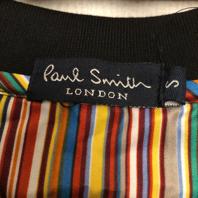 Paul Smith(ポールスミス)のPaul Smith ポロシャツ　Sサイズ　美品　ブラック メンズのトップス(ポロシャツ)の商品写真