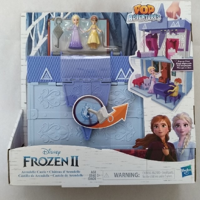 アナと雪の女王(アナトユキノジョオウ)の【新品】アナとエルサのお城セット エンタメ/ホビーのおもちゃ/ぬいぐるみ(キャラクターグッズ)の商品写真