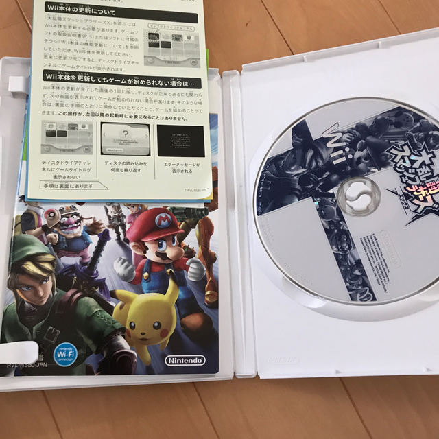 Wii(ウィー)の大乱闘スマッシュブラザーズX Wii 美品 エンタメ/ホビーのゲームソフト/ゲーム機本体(家庭用ゲームソフト)の商品写真