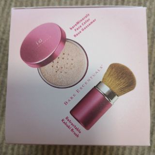 ベアミネラル(bareMinerals)のベアミネラル  フェイスカラー  ローズガサマー 専用ブラシセット(フェイスパウダー)