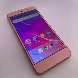 アクオス(AQUOS)の☆良品☆Softbank☆606SH ピンク☆AK05-091(スマートフォン本体)