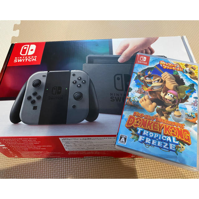 ニンテンドースイッチ　本体　Nintendo Switch  ソフト付き