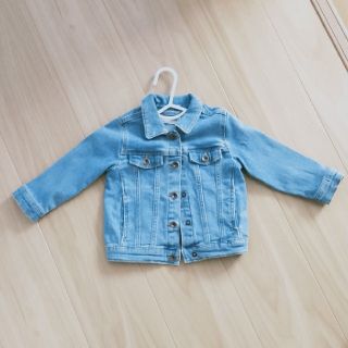 ザラキッズ(ZARA KIDS)のデニム80　babyGirl　babyboy(ジャケット/コート)