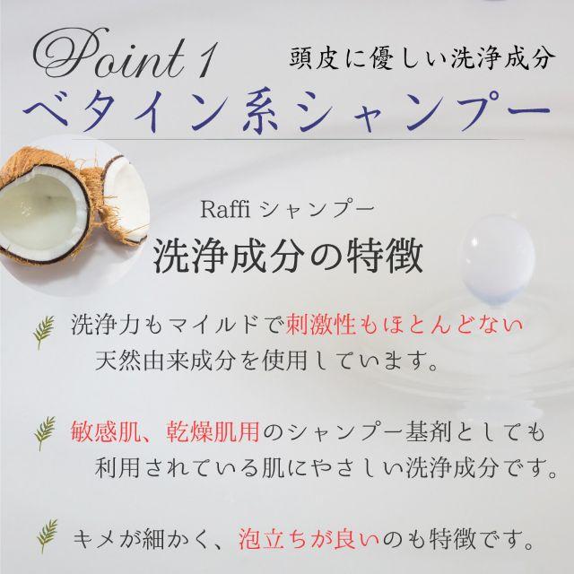 Raffi ラフィー シャンプー トリートメント 1000ml 3本 セット