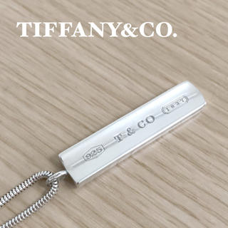 ティファニー(Tiffany & Co.)のティファニー 1837 バー プレート シルバー ネックレス A204055(ネックレス)
