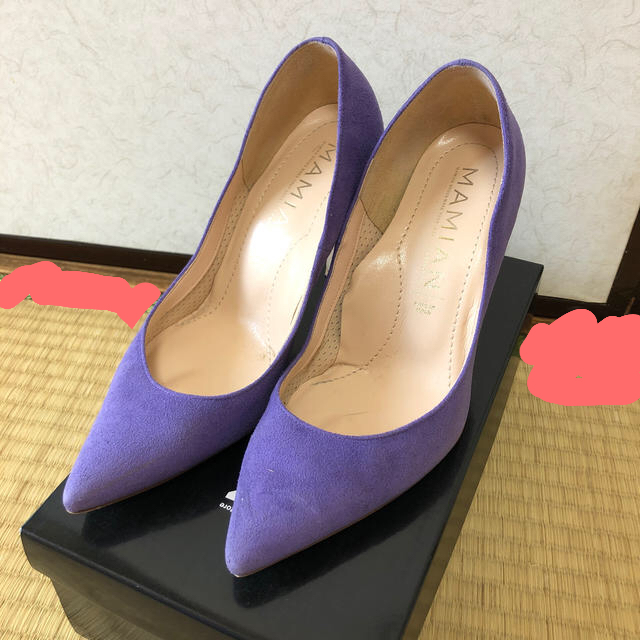 MAMIAN(マミアン)のマミアン 23.0 ラベンダー ハイヒール レディースの靴/シューズ(ハイヒール/パンプス)の商品写真