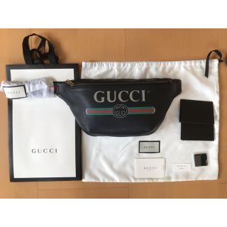 グッチ(Gucci)のGUCCI グッチ ヴィンテージロゴ ボディバッグ GUCCI店舗購入レシート付(ボディーバッグ)