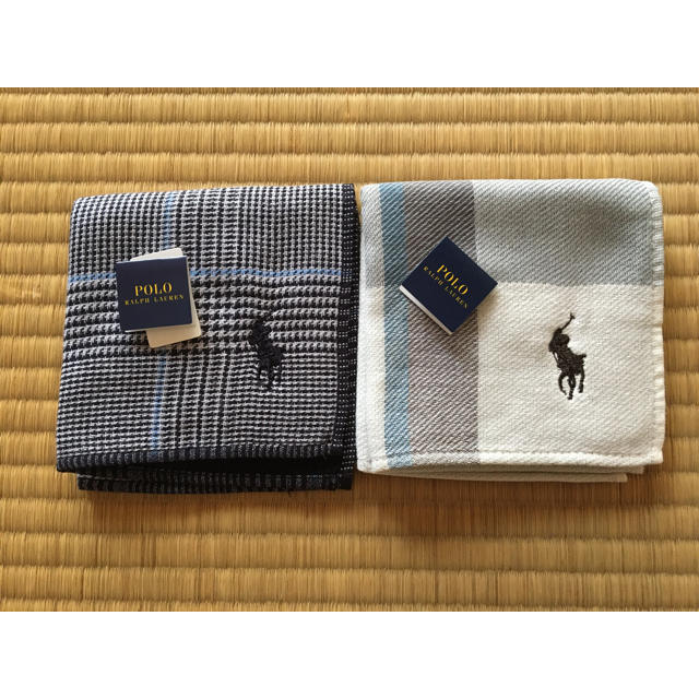 POLO RALPH LAUREN(ポロラルフローレン)のPOLO   RALPH LAUREN タオルハンカチ メンズのファッション小物(ハンカチ/ポケットチーフ)の商品写真