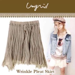 アングリッド(Ungrid)のUngrid♡ふわふわスカート(ひざ丈スカート)