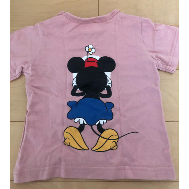 ベルメゾン(ベルメゾン)のディズニー　ミニーちゃん　Tシャツ キッズ/ベビー/マタニティのキッズ服女の子用(90cm~)(Tシャツ/カットソー)の商品写真