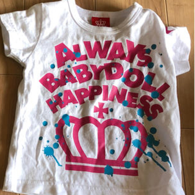 BABYDOLL(ベビードール)のベビーTシャツ キッズ/ベビー/マタニティのベビー服(~85cm)(Ｔシャツ)の商品写真