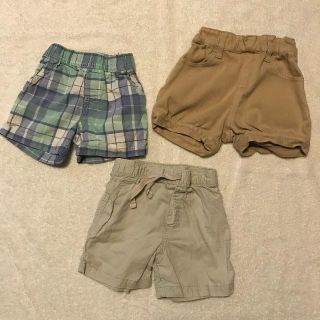 ムジルシリョウヒン(MUJI (無印良品))の男児半ズボン　夏物　サイズ80 18ヶ月　無印　メイシーズ(パンツ)