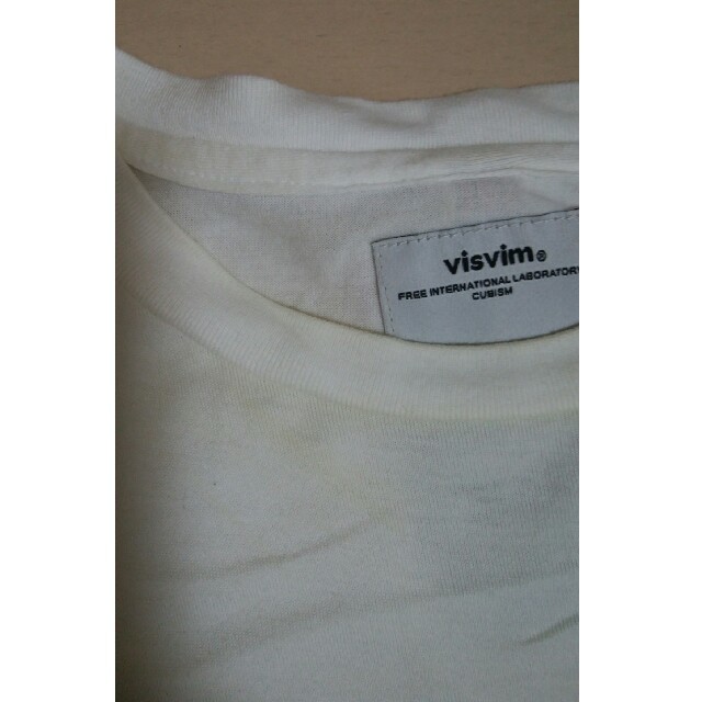 VISVIM(ヴィスヴィム)のvisvim（ビズビム） 裾ニット切替Tシャツ カラー:ホワイト系 サイズ:S メンズのトップス(Tシャツ/カットソー(半袖/袖なし))の商品写真