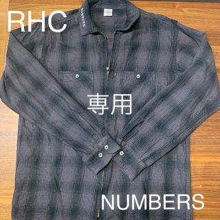 ロンハーマン(Ron Herman)のシャツ NUMBERS edition ナンバーズ ロンハーマン チェック(シャツ)