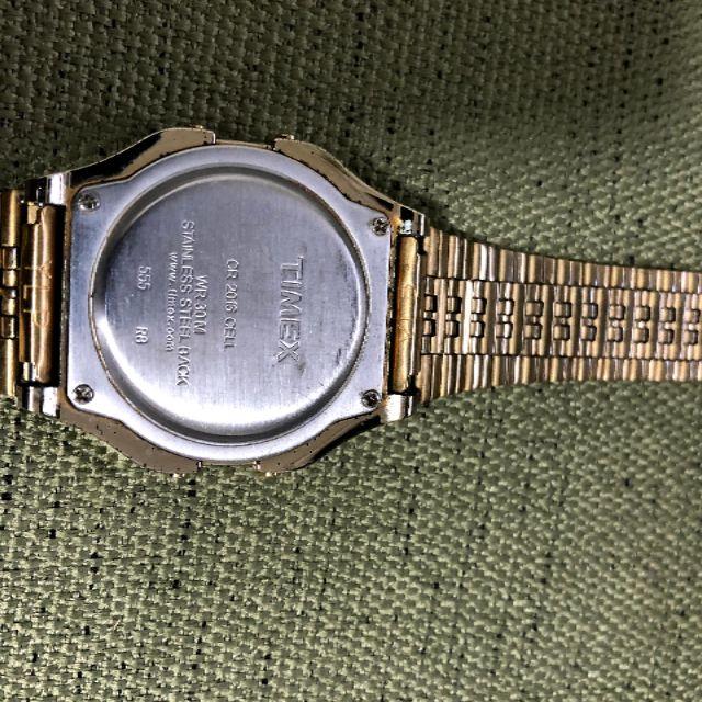 TIMEX クラシックデジタル ゴールド 腕時計 | aosacoffee.com