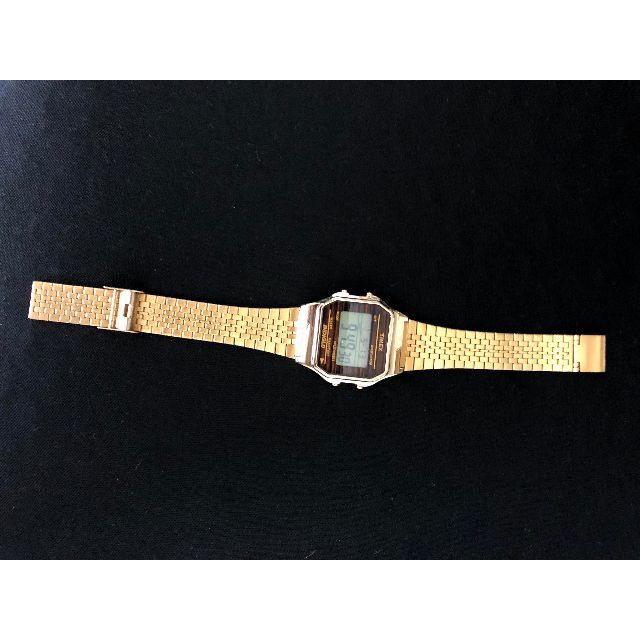 TIMEX クラシックデジタル ゴールド 腕時計 | aosacoffee.com