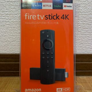 パナソニック(Panasonic)の【新品未開封】Fire TV Stick アマゾン ファイヤースティック 4K(映像用ケーブル)