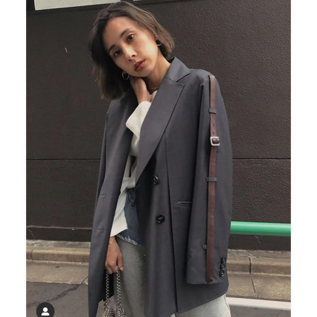 Ameri VINTAGE(アメリヴィンテージ)の【monael417様専用】BELTTIE DUAL JACKET レディースのジャケット/アウター(テーラードジャケット)の商品写真