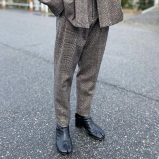 サンシー(SUNSEA)のkiruwamiri様専用 stein 19aw ウィンドウペンスラックス(スラックス)