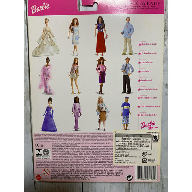 Barbie(バービー)のバービ－人形　ドレスセット キッズ/ベビー/マタニティのおもちゃ(ぬいぐるみ/人形)の商品写真