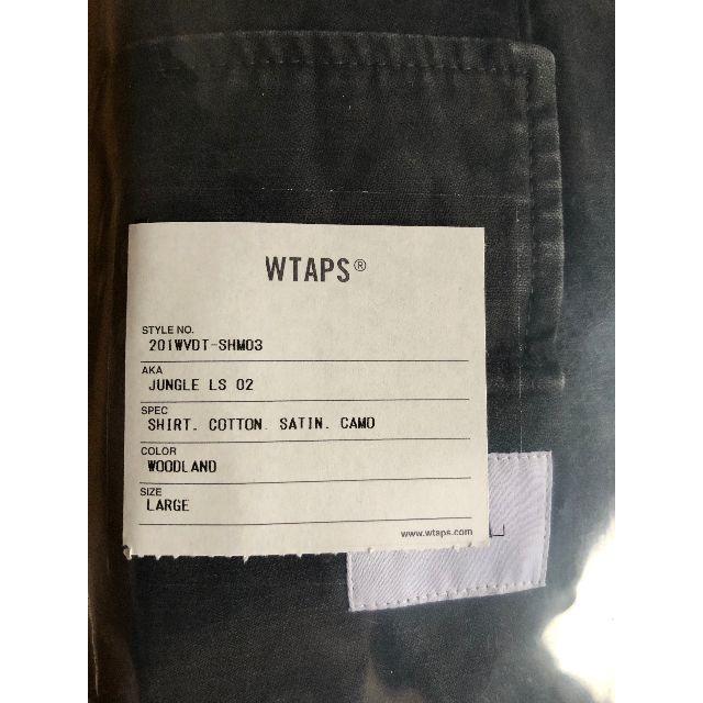 W)taps - L 20SS WTAPS JUNGLE LS 02 / SHIRT. COTTOの通販 by og's ...