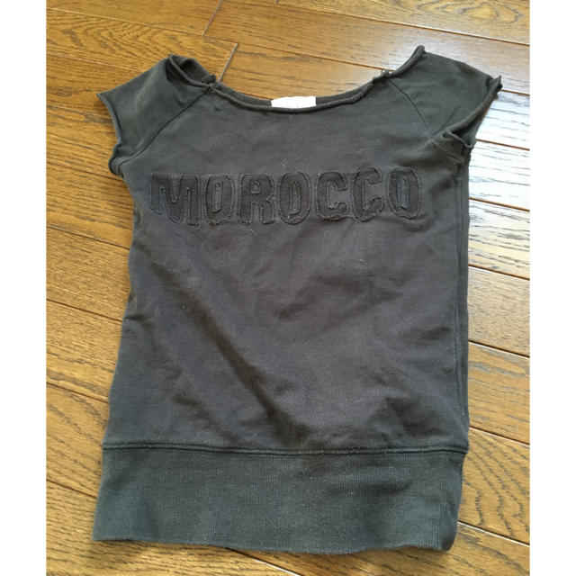 moussy(マウジー)のmoussy ミニ裏毛 Tシャツ レディースのトップス(Tシャツ(半袖/袖なし))の商品写真