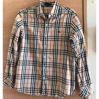 バーバリーブルーレーベル(BURBERRY BLUE LABEL)のバーバリー　ブルーレーベル　シャツ　Sサイズ　(シャツ)