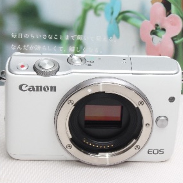 ❤️Wi-Fi&自撮り&予備バッテリー❤️大人気 Canon EOS M10❤️