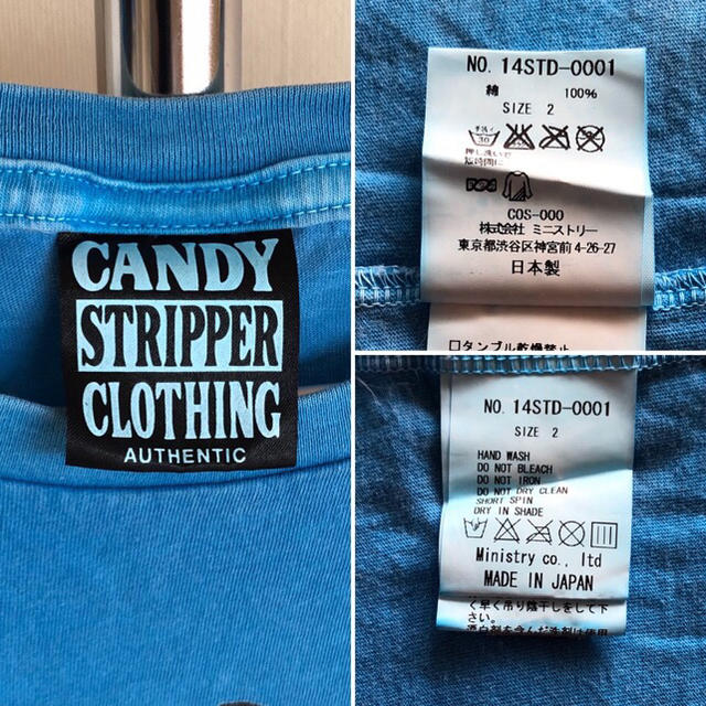 Candy Stripper(キャンディーストリッパー)のキャンディストリッパー レディースのトップス(Tシャツ(半袖/袖なし))の商品写真