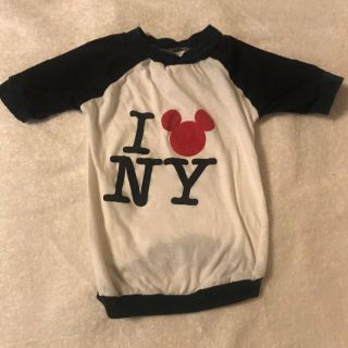 ディズニー(Disney)の犬用Tシャツ　I love NY　ディズニー　サイズL(犬)