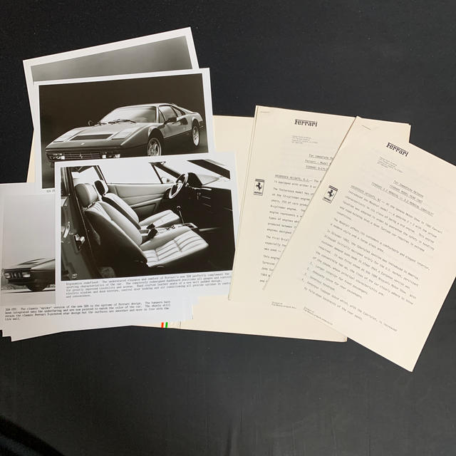 Ferrari社　press kit 超希少品！ 自動車/バイクの自動車(カタログ/マニュアル)の商品写真